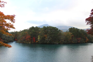 福島県の裏磐梯の五色沼