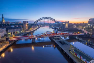 Zelfklevend Fotobehang Newcastle dawn © Zhou