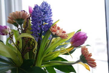 Naklejka na ściany i meble bouquet of flowers