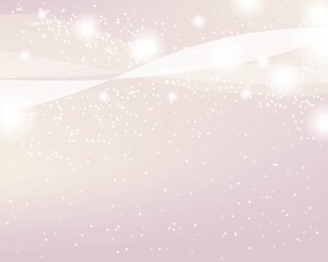 Pink stars light bokeh background