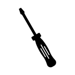Screwdriver symbol, web and computer icon