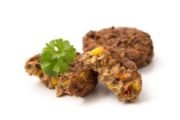 Gemüse-Rindfleisch-Frikadellen