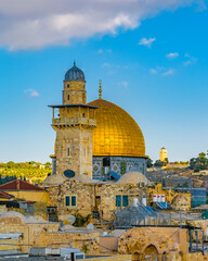 Temple Mount Aerial View, Jerusalem