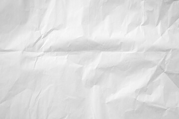 white crumpled paper