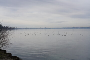 lake and sky