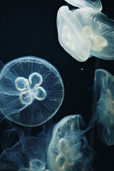 jellyfish in aquarium