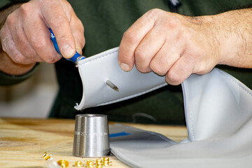 Upholstery Work gromets 2