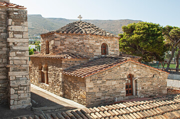 Kirchenkomplex Panagia Ekatontapyliani, Parikia, Insel Paros, Kykladen, Griechenland