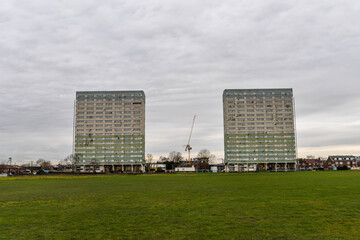 The Fred Wigg and John Walsh buildings in Leytonstone