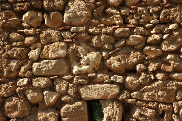 Natural stone wall background texture. Abstract background.
