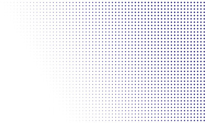 Halftone texture with blue dots. Minimalism, vector. Background for posters, websites, business cards, postcards, interior design.