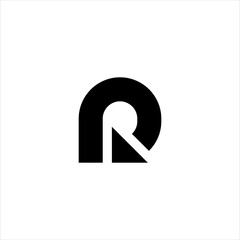 Arrow Lines Letter Logo Design PR