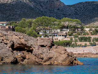 Cala Carbó, beach in cala sant vicenç, majorca, spain