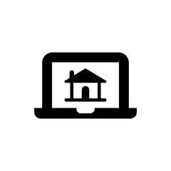 House laptop icon