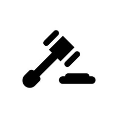 Gavel hammer icon