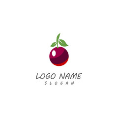 Cheery  Logo Template vector icon illustration design