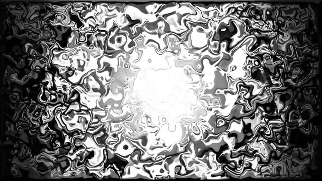 VJ Overlay 2 - Liquid Cage - Miracle overlay with squiggly panels in 4K