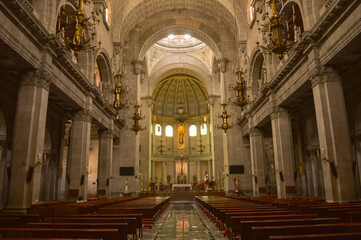 interior de la catedral de Toluca 