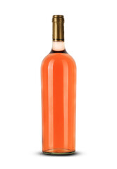 a large glass bottle with wine