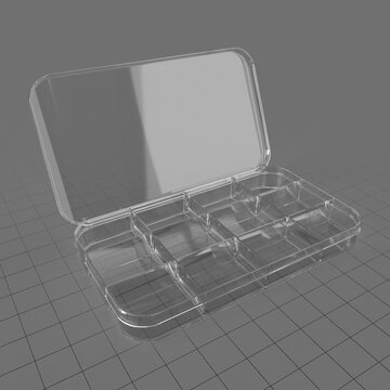 Open assortment container