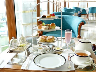 高級ホテルのアフタヌーンティー（ブルネイにて）