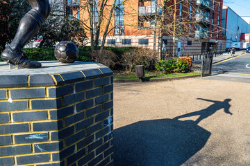 Laurie Cunningham Statue