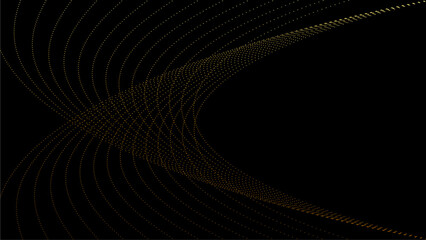 Modern black gold background