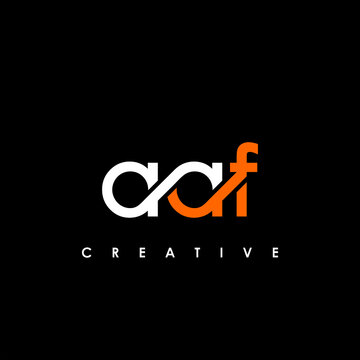 AAF Letter Initial Logo Design Template Vector Illustration