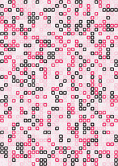 Abstract Geometric Pattern generative computational art illustration