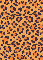 Leopard skin pattern