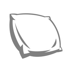Illustration of soft pillow.
