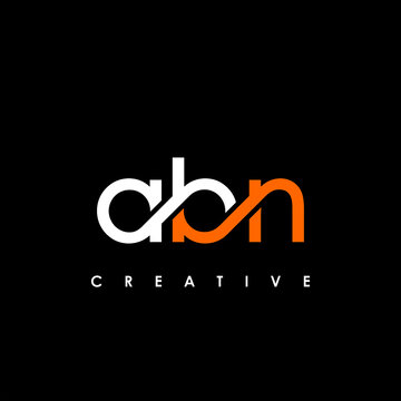 ABN Letter Initial Logo Design Template Vector Illustration