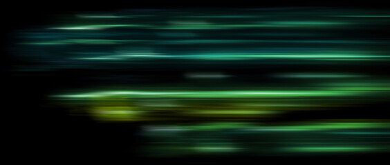 abstract led light trails defocused, motion blur