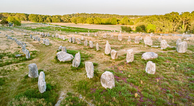 Carnac stones, Brittany, France
