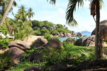 view to the sea in Thailand