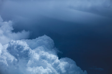 Fototapeta premium Cumulus clouds in the sky