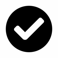 Check marks, Tick marks, Accepted, Approved, Yes, Correct, Ok, Right Choices, Task Completion, Voting. - vector mark symbols. White outline design. Isolated icon.