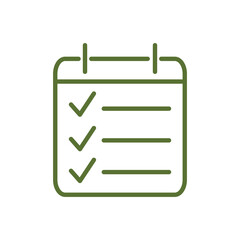 Planner Flat Icon