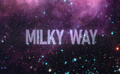 milky way abstract milky way galaxy background wallpaper, artist art, view from observatory....