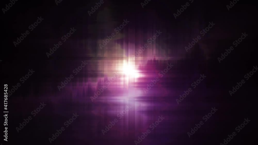 Poster abstract modern purple flare light radiate energy elegant background loop. 4k 3d animation abstract 