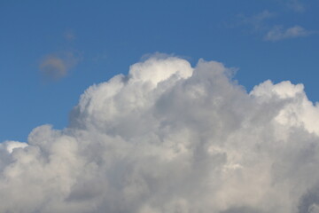 blue sky with clouds