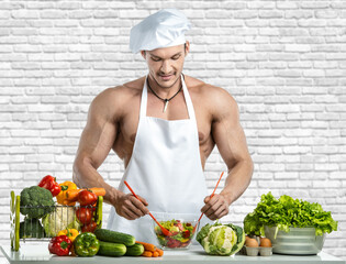bodybuilder cook