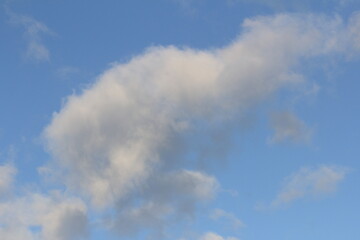 blue sky with clouds