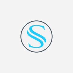  this is latter S logo design.