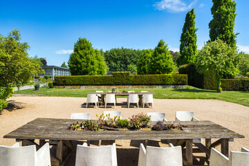 baroque castle dyck dike  germany