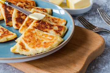 Scottish tattie scones