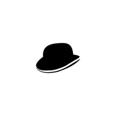 this is a black cap icon design
