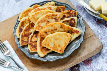Scottish tattie scones