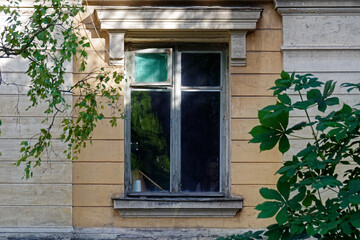 Window of an old house.