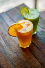 fresh orange juice